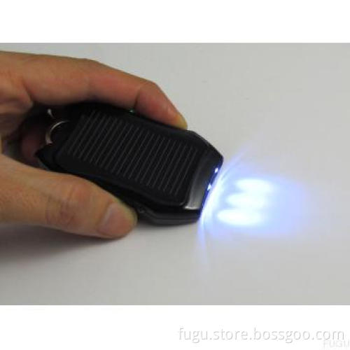 Mini Portable Solar Charger for mobiles,with LED lamp, flashlight